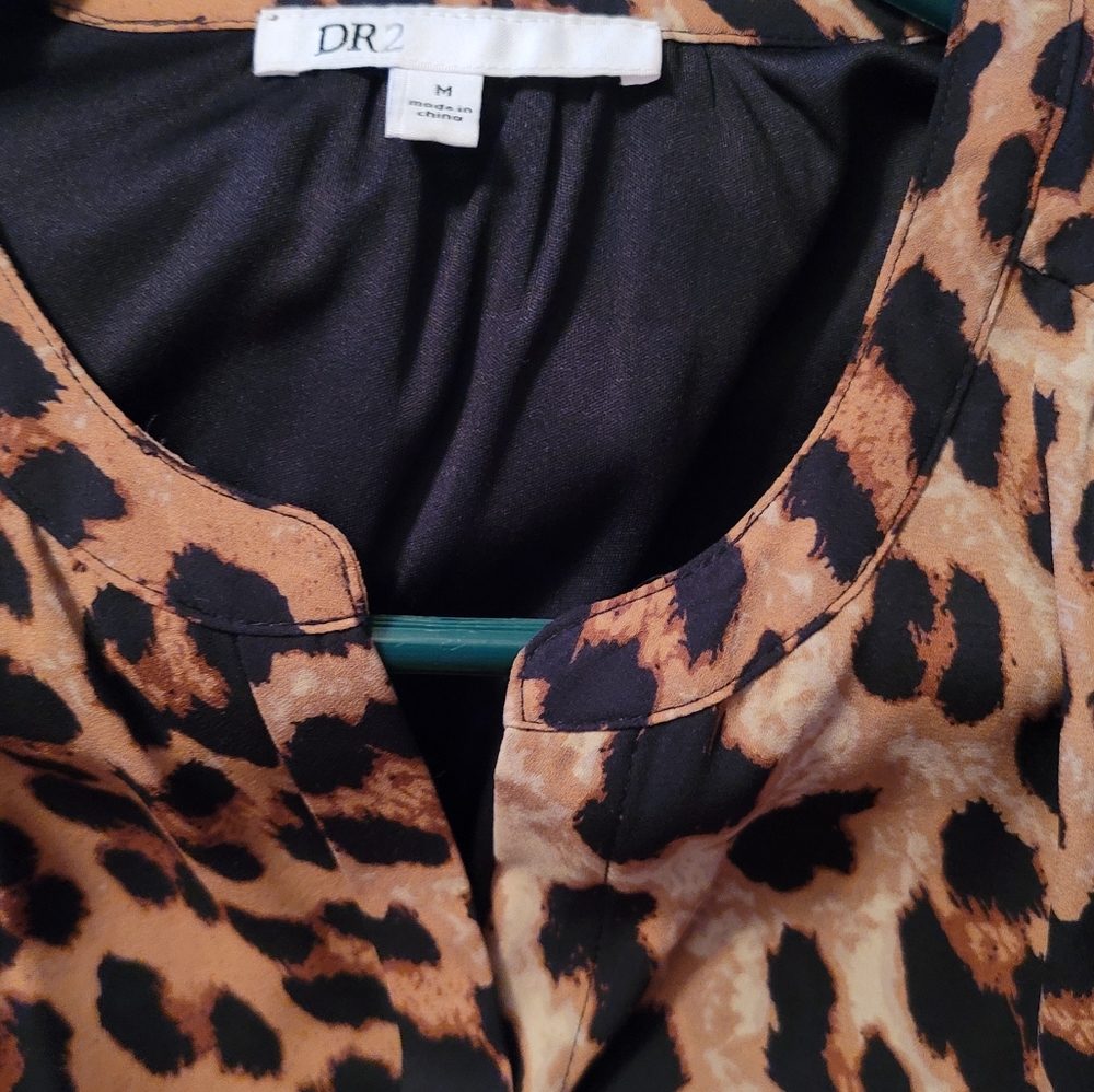 D2R cheetah print dress.